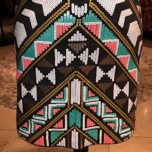 Express mini Sequin skirt